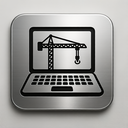 icon_construction_laptop_metallic icon preview