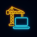 icon_construction_laptop_neon icon preview