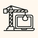 icon_construction_laptop_outline icon preview