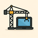 icon_construction_laptop_vector icon preview