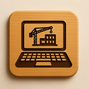 icon_construction_laptop_wooden icon preview
