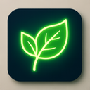 icon_construction_leaf_glow_effect icon preview