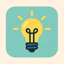 icon_construction_light_bulb_flat_pastel icon preview