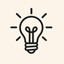 icon_construction_light_bulb_minimal_outline icon preview