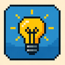 icon_construction_light_bulb_pixel_art icon preview