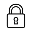 icon_construction_lock_monochrome icon preview