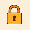 icon_construction_lock_origami icon preview