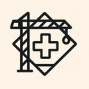 icon_construction_medical_cross_asymmetrical icon preview