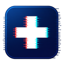 icon_construction_medical_cross_digital_glitch icon preview