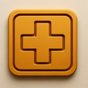 icon_construction_medical_cross_embossed icon preview