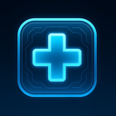icon_construction_medical_cross_futuristic icon preview