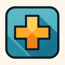 icon_construction_medical_cross_geometric icon preview