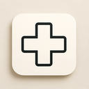icon_construction_medical_cross_minimalist icon preview