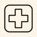 icon_construction_medical_cross_simplified icon preview