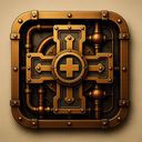 icon_construction_medical_cross_steampunk icon preview