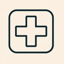 icon_construction_medical_cross_thin icon preview