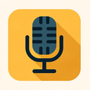 icon_construction_microphone_flat_design icon preview
