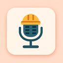 icon_construction_microphone_flat_pastel icon preview