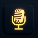 icon_construction_microphone_glow_effect icon preview