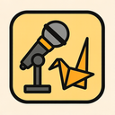 icon_construction_microphone_origami icon preview