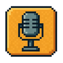 icon_construction_microphone_pixel_art icon preview