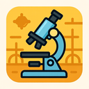 icon_construction_microscope_cartoon icon preview