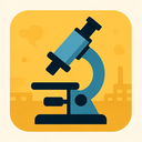 icon_construction_microscope_flat_design icon preview