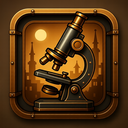 icon_construction_microscope_steampunk icon preview