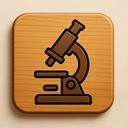 icon_construction_microscope_wooden icon preview