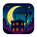 icon_construction_moon_cyberpunk icon preview