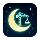 icon_construction_moon_glow_effect icon preview