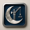 icon_construction_moon_metallic icon preview