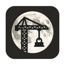 icon_construction_moon_monochrome icon preview