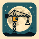icon_construction_moon_retro icon preview