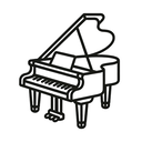 icon_construction_piano_outline icon preview