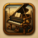 icon_construction_piano_steampunk icon preview