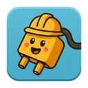icon_construction_plug_cartoon icon preview