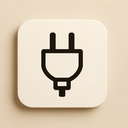 icon_construction_plug_elegant icon preview