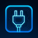 icon_construction_plug_futuristic icon preview