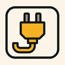 icon_construction_plug_geometric icon preview