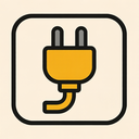 icon_construction_plug_iconic icon preview