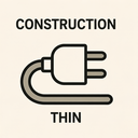 icon_construction_plug_thin icon preview