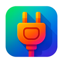 icon_construction_plug_vibrant_colors icon preview