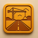icon_construction_road_embossed icon preview