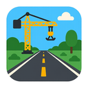 icon_construction_road_flat_design icon preview