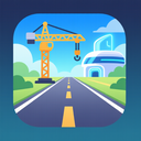 icon_construction_road_futuristic icon preview