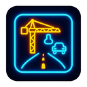 icon_construction_road_neon icon preview