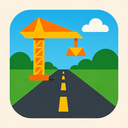 icon_construction_road_origami icon preview