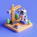 icon_construction_robot_3d_isometric icon preview