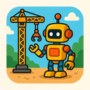 icon_construction_robot_cartoon icon preview